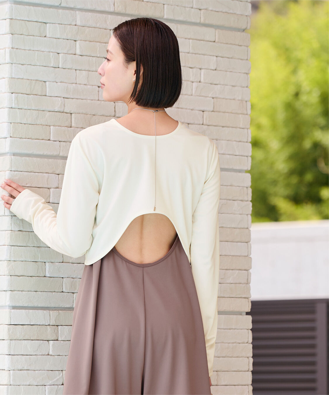 ur's「【黒川翼さんコラボアイテム】前後2wayトップス/ラッシュガード」|ビキニトップス|