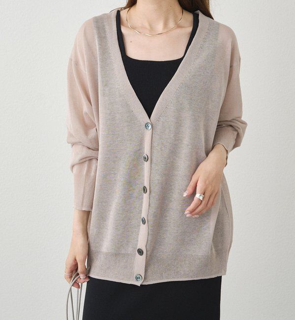  「【日焼け・冷房対策に◎】シアーカーディガン」|カーディガン|