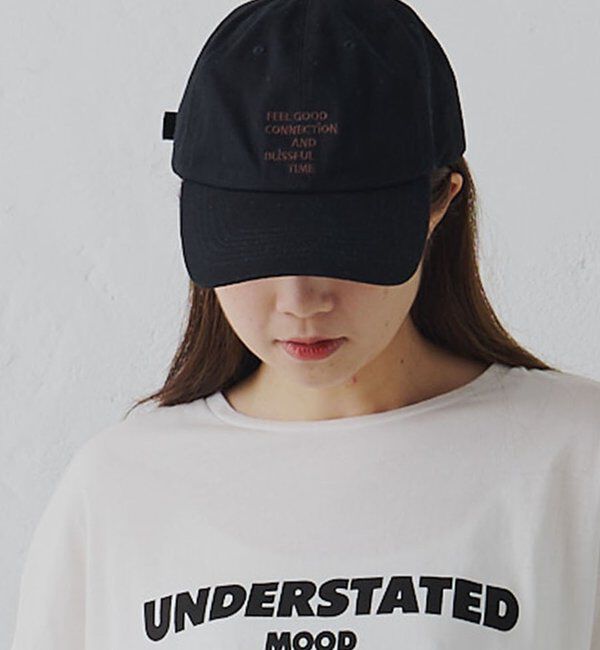  「【F&B】ロゴ刺繍キャップ」|キャップ・キャスケット|