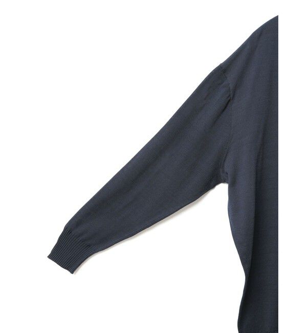 mizuiro ind「mizuiro ind Vネックワイドプルオーバー」|ニット・セーター|