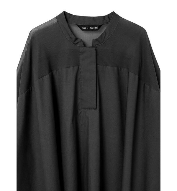 mizuiro ind「mizuiro ind シアーショルダーワンピース」|ワンピース|