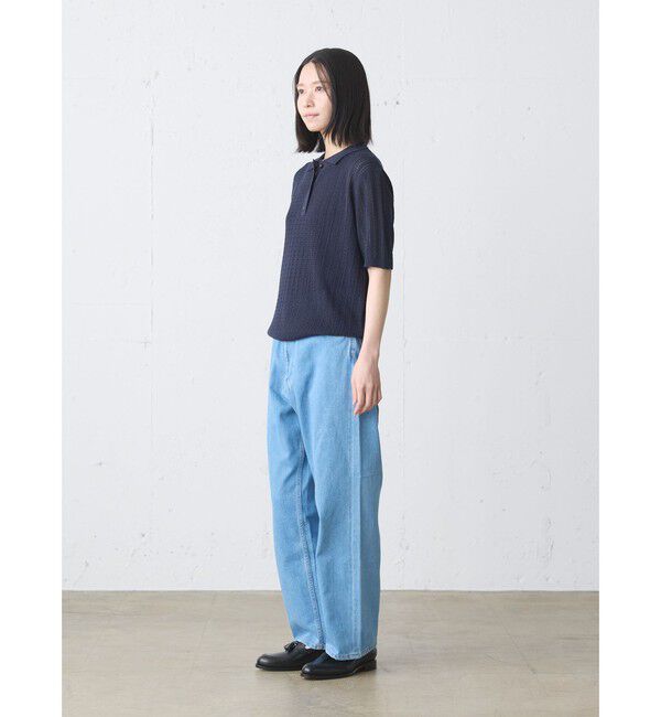 MidiUmi「MidiUmi ニットポロシャツプルオーバー」|ニット・セーター|