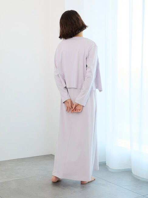 Te chichi「ワンポイント刺繍ロングワンピース」|ワンピース|