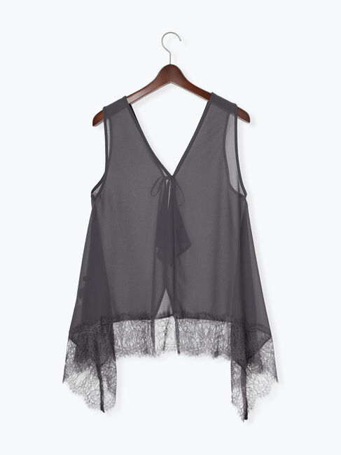 Te chichi「レースイレヘムシアーレイヤードジレ」|ダウンベスト・ベスト|