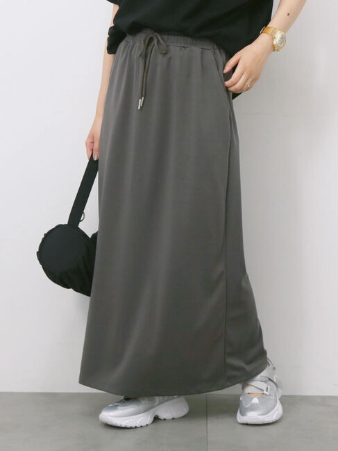 Samansa Mos2 blue「ポンチナロースカート」|スカート|