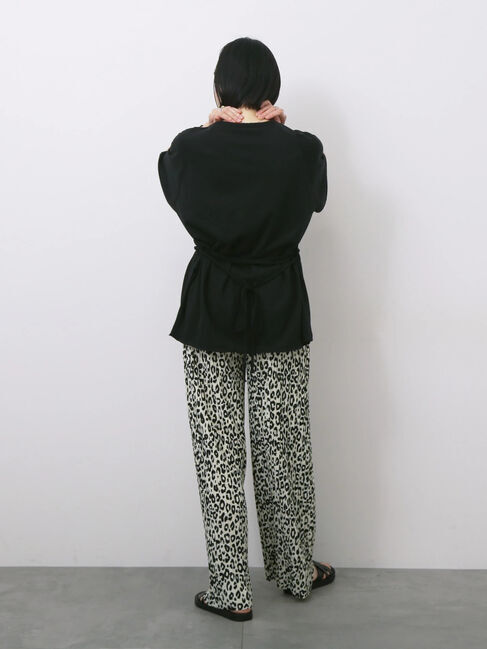 Samansa Mos2 blue「◎柄アソートプリーツパンツ」|その他|