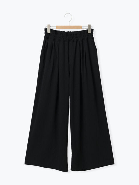 Samansa Mos2 blue「楊柳ハイウエストパンツ」|その他|