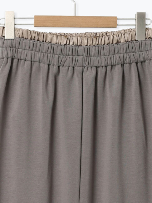 Samansa Mos2 blue「ダブルウエストナロースカート」|スカート|