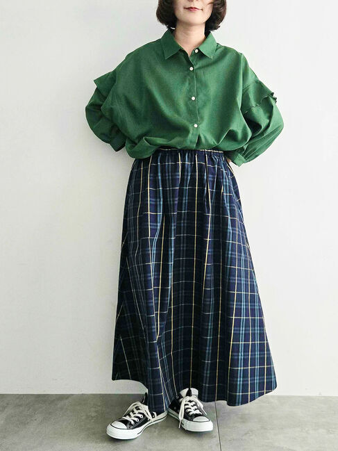 SM2「肩フリル切替シャツ」|シャツ・ブラウス|