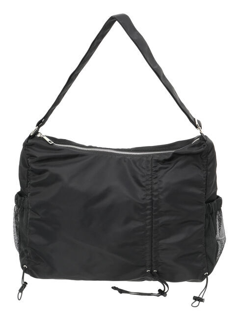 Samansa Mos2 blue「ナイロンシャーリングバッグ」|その他|