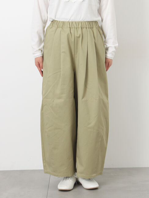 Samansa Mos2「【M/Lサイズ】タックワイドパンツ」|その他|