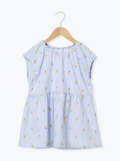 Samansa Mos2 Lagom「【140・150】フラワー刺繍ブラウス」|シャツ・ブラウス|