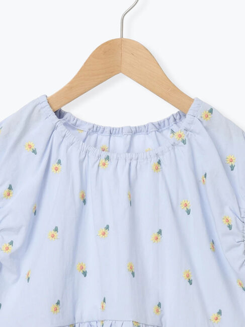 Samansa Mos2 Lagom「【140・150】フラワー刺繍ブラウス」|シャツ・ブラウス|