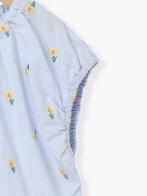 Samansa Mos2 Lagom「【140・150】フラワー刺繍ブラウス」|シャツ・ブラウス|