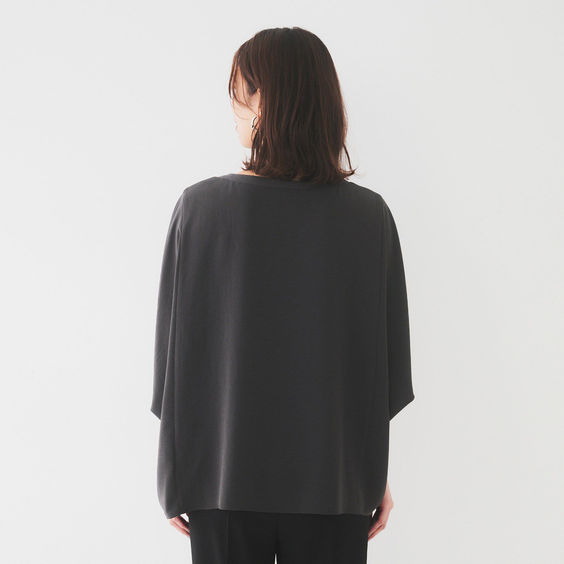 UNTITLED「【UVカット/接触冷感/吸水速乾/ストレッチ性】ドルマンプルオーバー」|Tシャツ・カットソー|