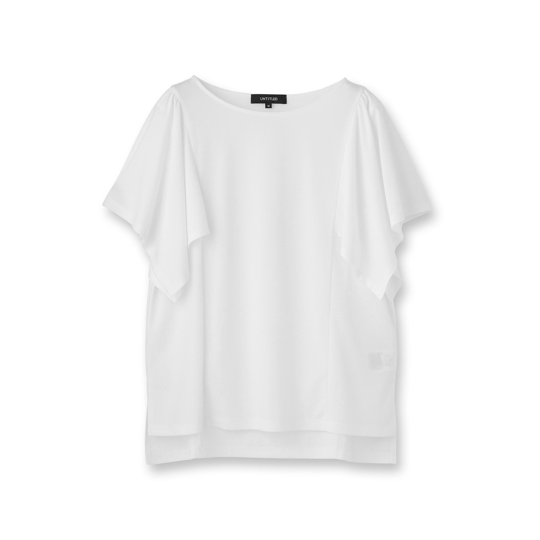 UNTITLED「【きれいめ／接触冷感／日本製】ハンカチスリーブプルオーバー」|Tシャツ・カットソー|