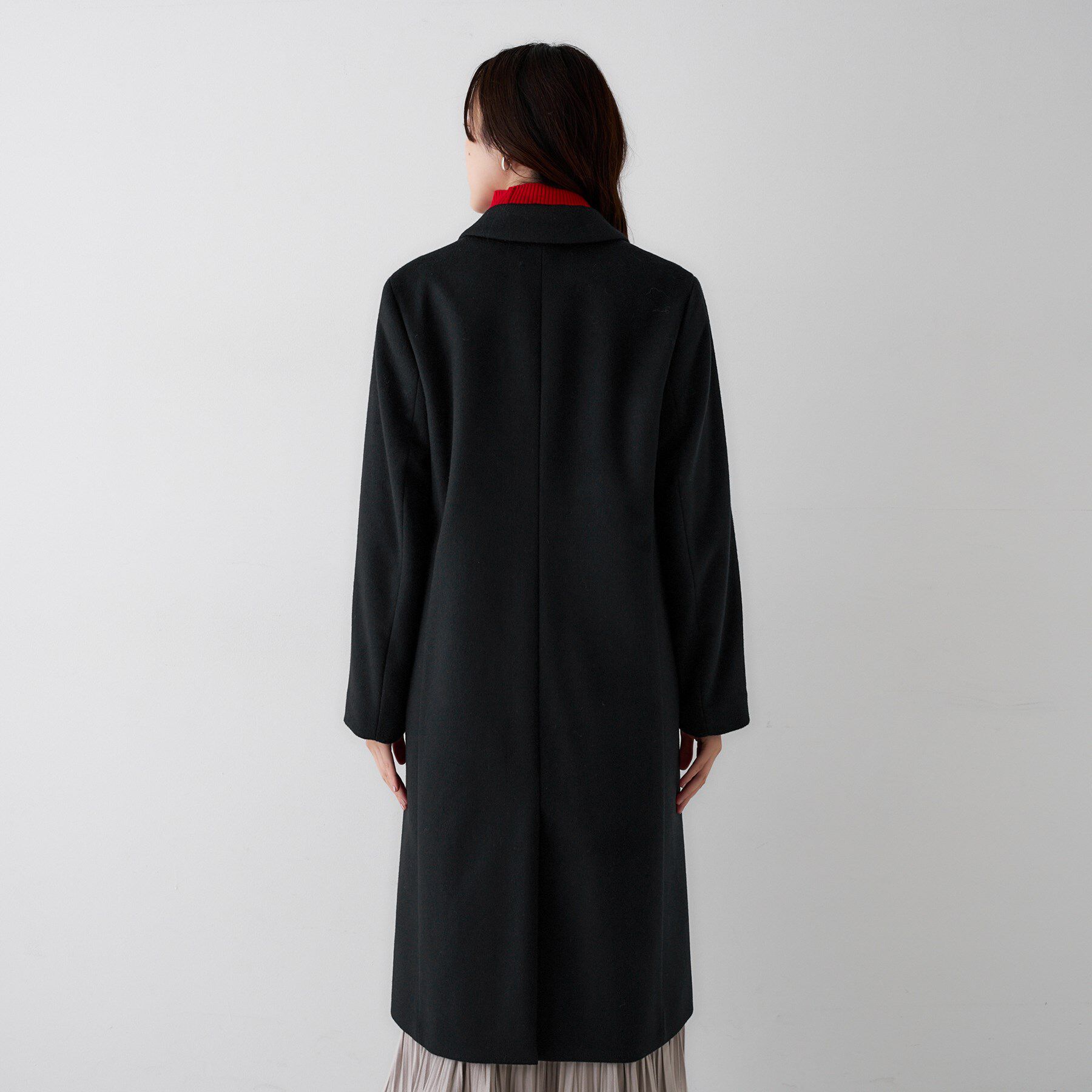 UNTITLED「【スタイリッシュ／オンオフ兼用】ウールチェスターコート」|チェスターコート|