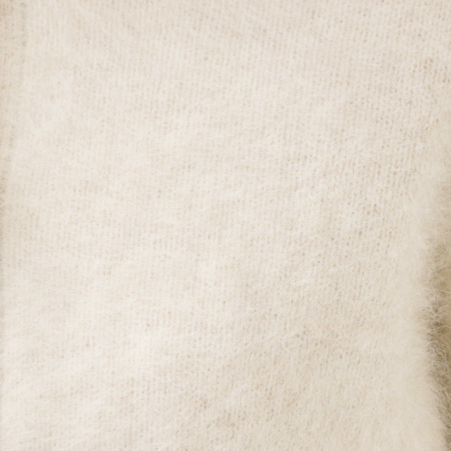 UNTITLED「【ふわふわニット/オンオフ使える】フォックスカシミヤ衿付きカーディガン」|カーディガン|