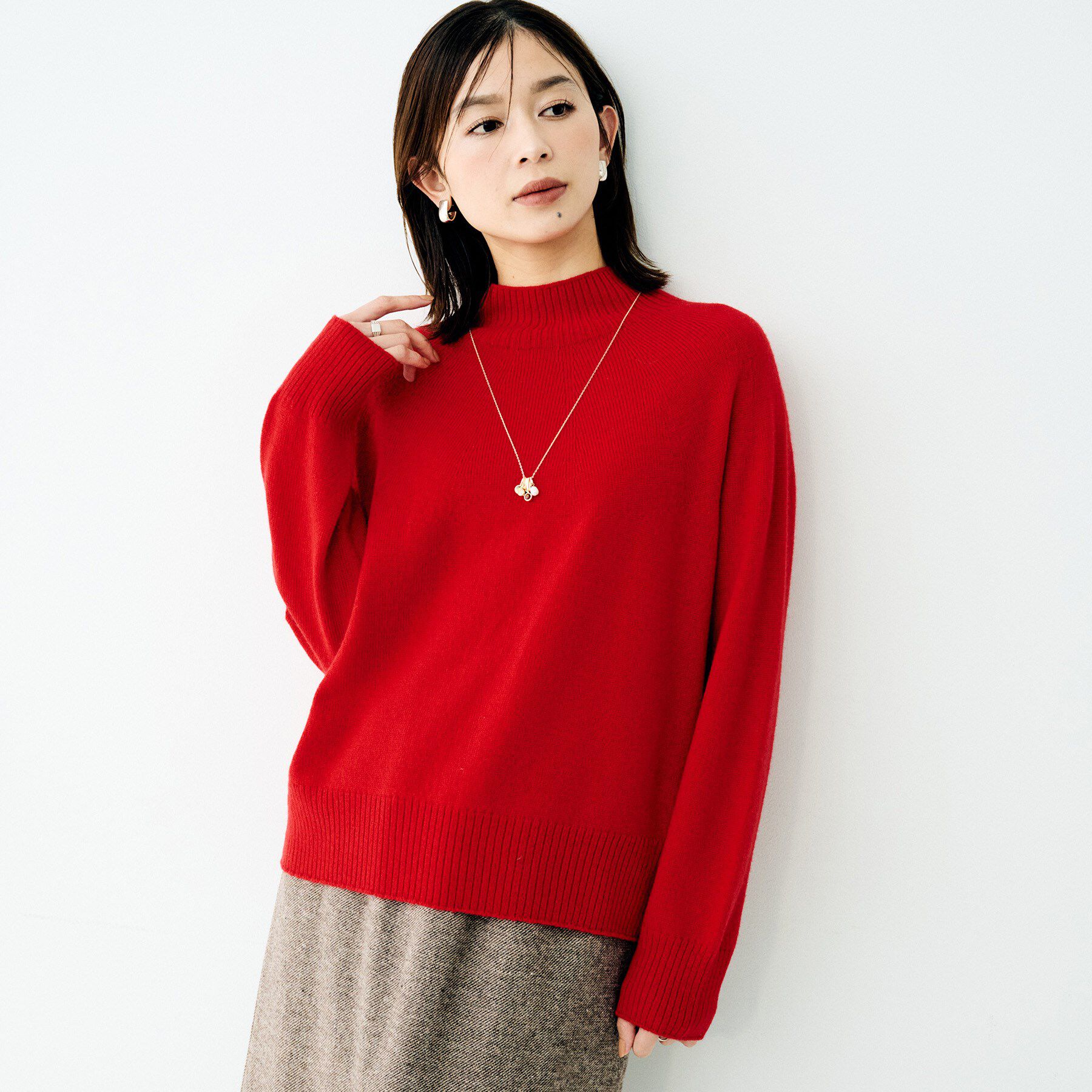 UNTITLED「【ギフトに最適】チャームトップネックレス」|ネックレス|