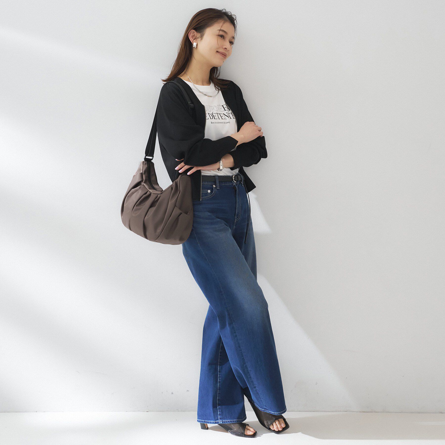 UNTITLED「【はっ水ナイロン】タックショルダーバック」|ショルダー・メッセンジャー|