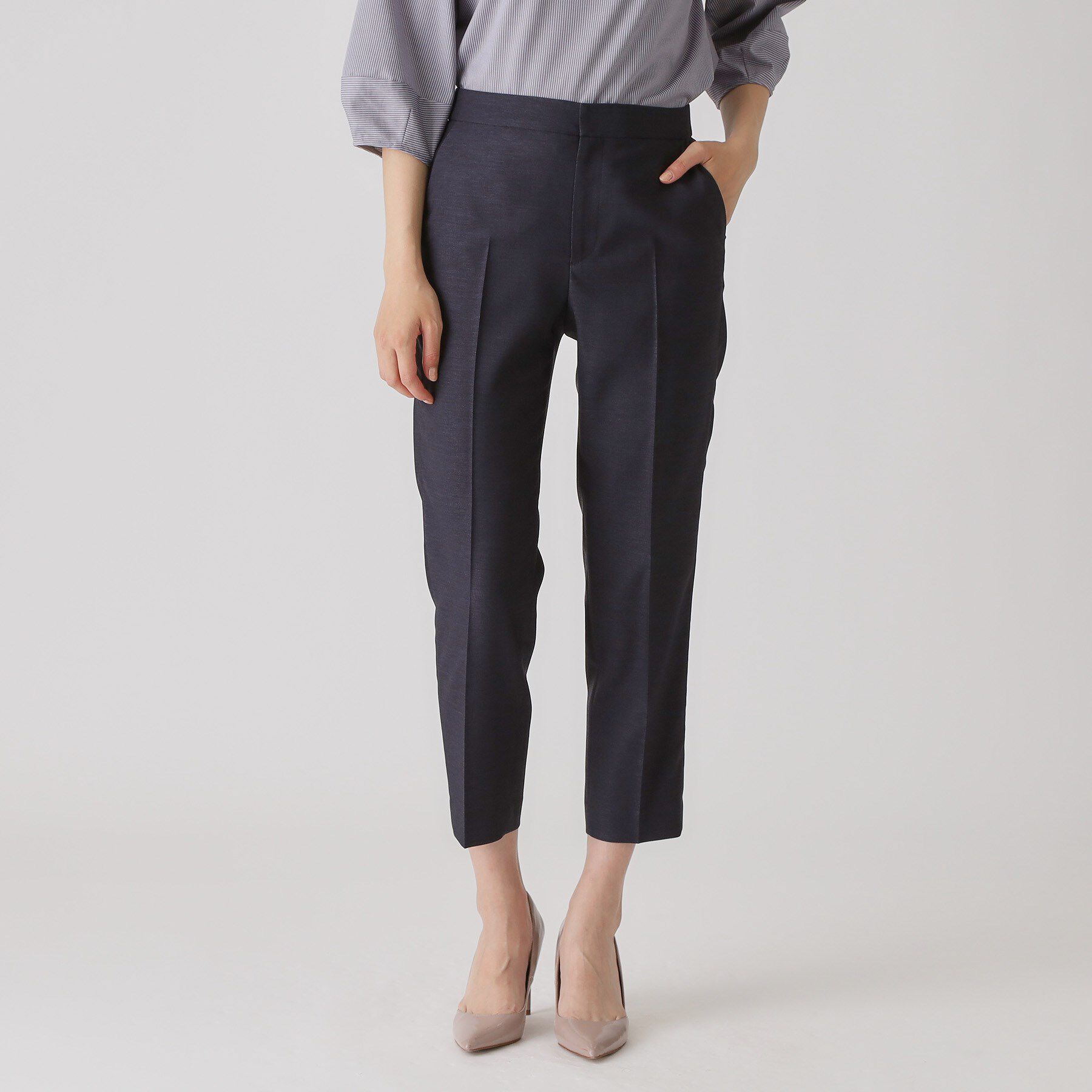 COUP DE CHANCE「【手洗い可／日本製】スリムテーパードパンツ」|その他|