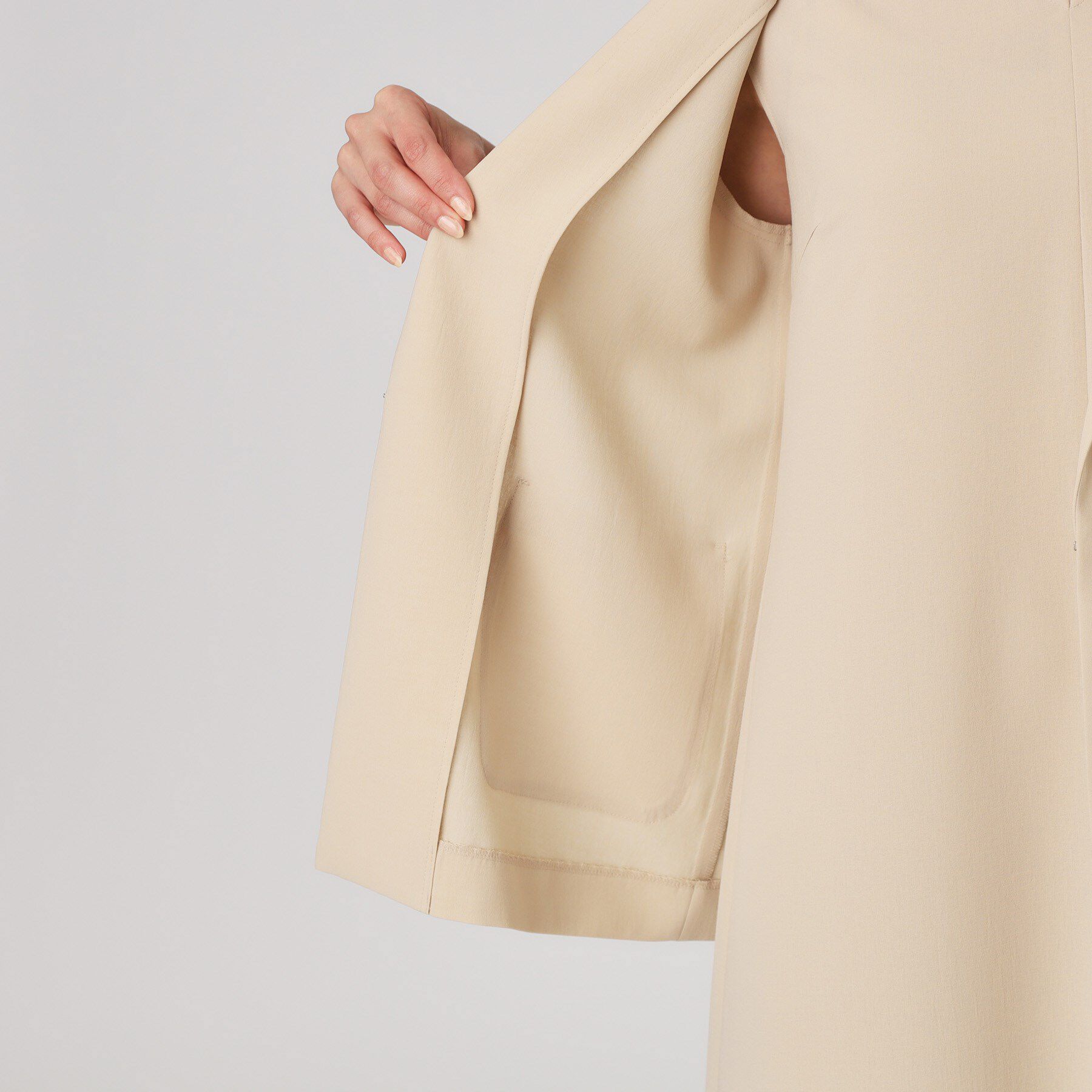 COUP DE CHANCE「【手洗い可／日本製】五分袖ジャケット」|テーラードジャケット|