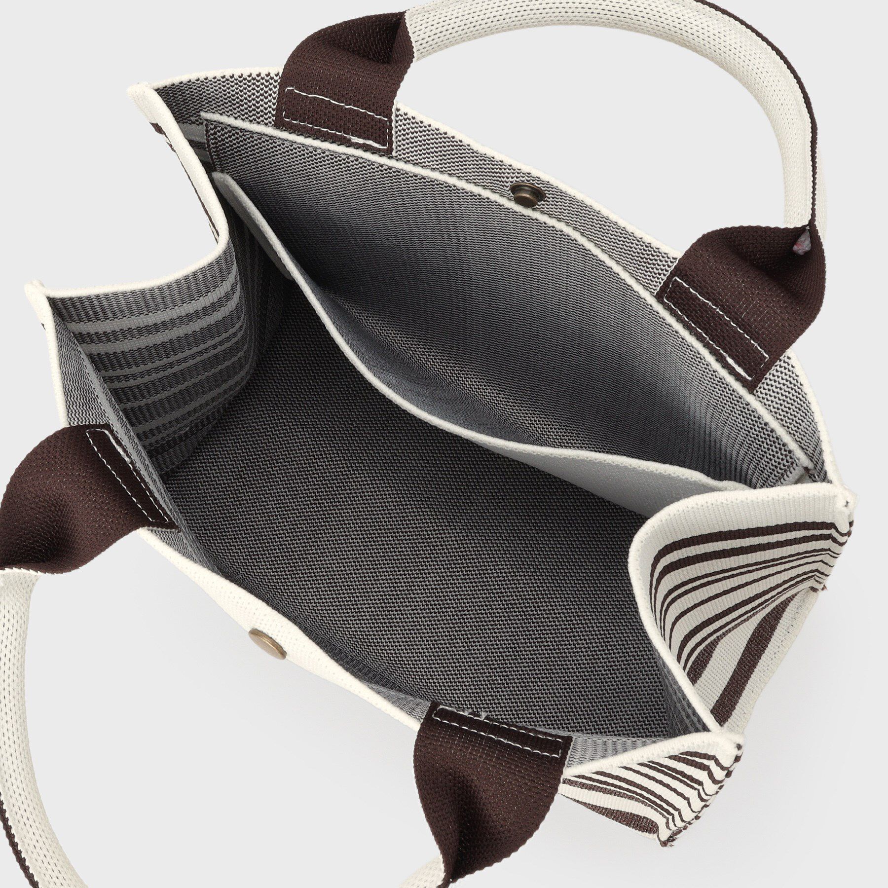 COUP DE CHANCE「トーンリズムニット／大人ボーダー柄／ニットバック」|トートバッグ|