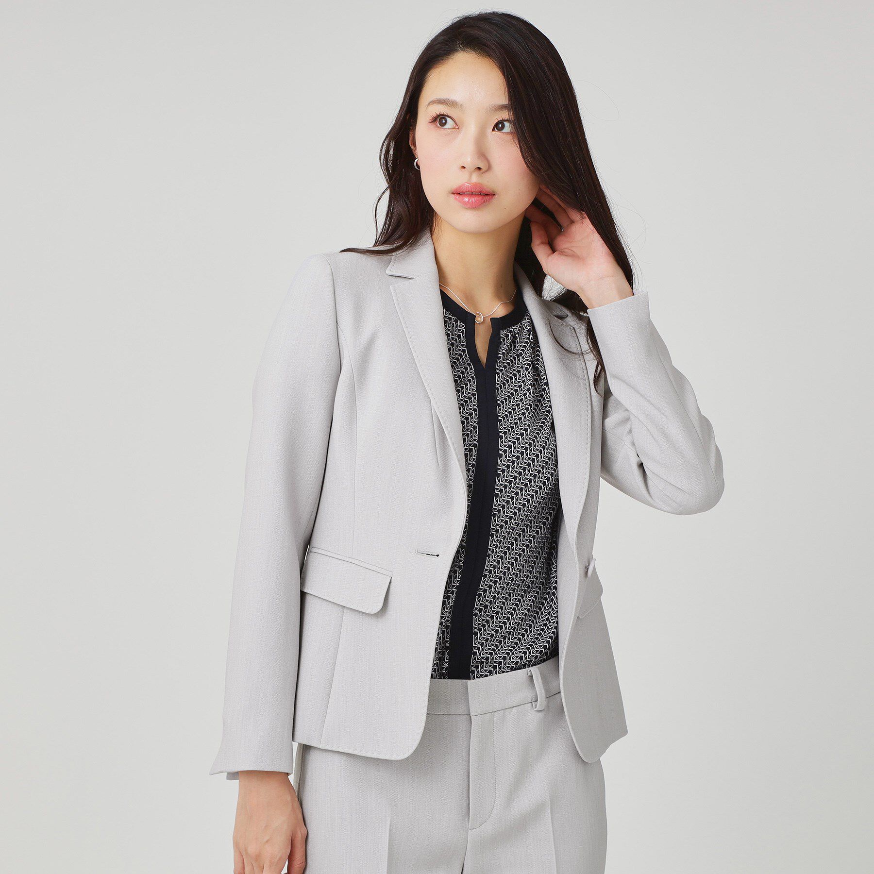 COUP DE CHANCE「【手洗い可／日本製／スーツ可】テーラードジャケット」|テーラードジャケット|