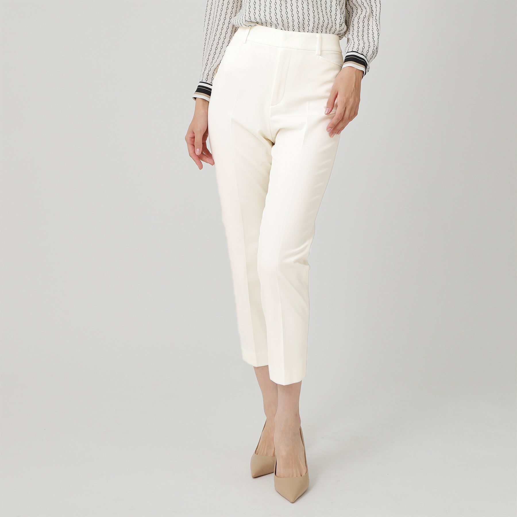 COUP DE CHANCE「【手洗い可／日本製／ストレッチ】定番センタープレス入りパンツ」|その他|