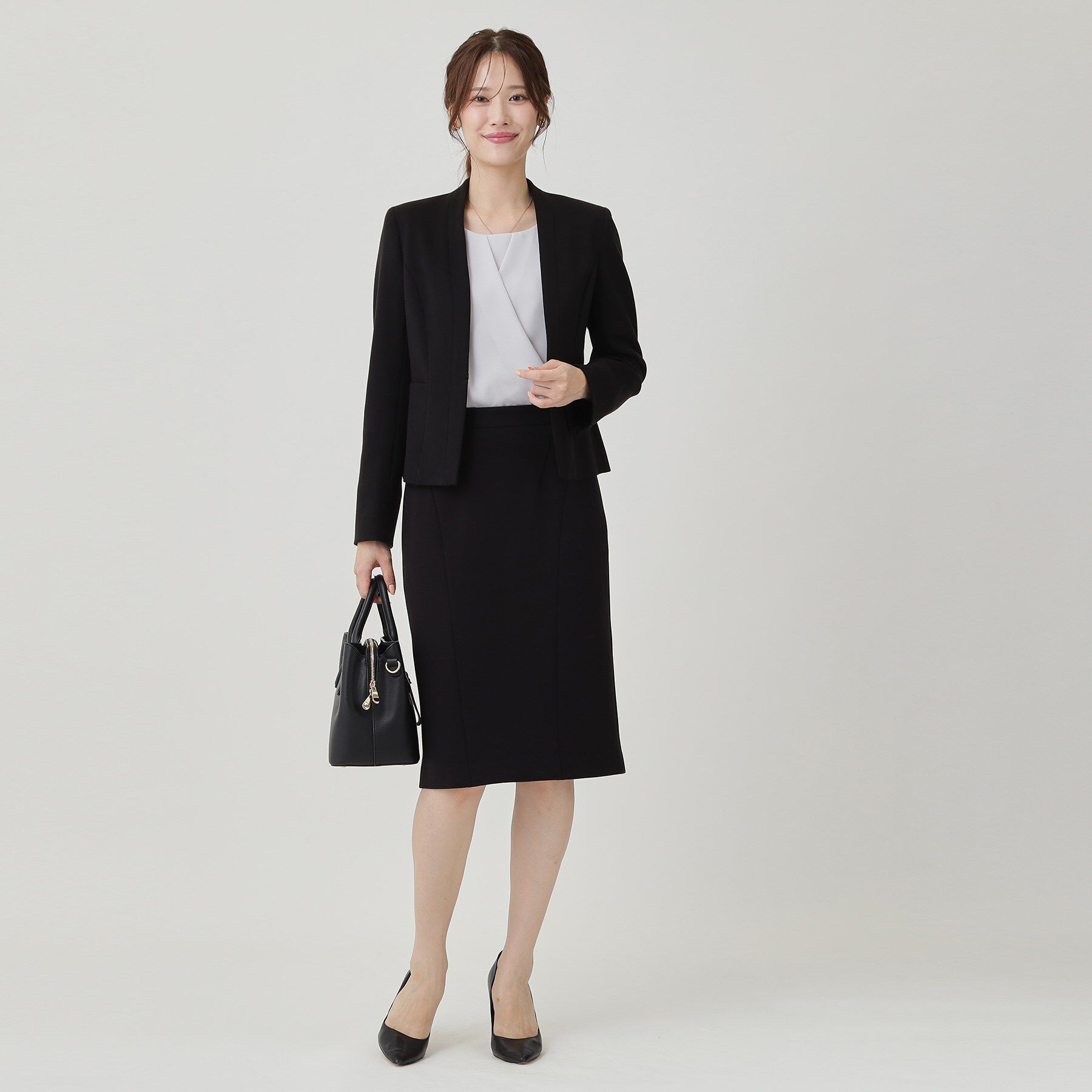 COUP DE CHANCE「【日本製／セットアップ可】ジャージ素材タイトシルエットスカート」|スカート|