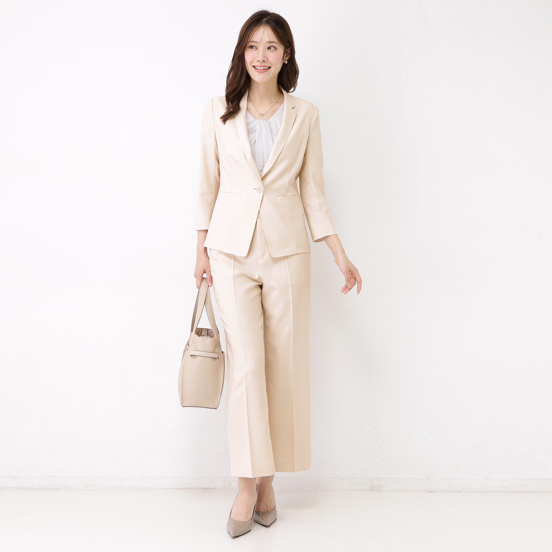 COUP DE CHANCE「【手洗い可／日本製／接触冷感】リネンライクテーラードジャケット」|テーラードジャケット|