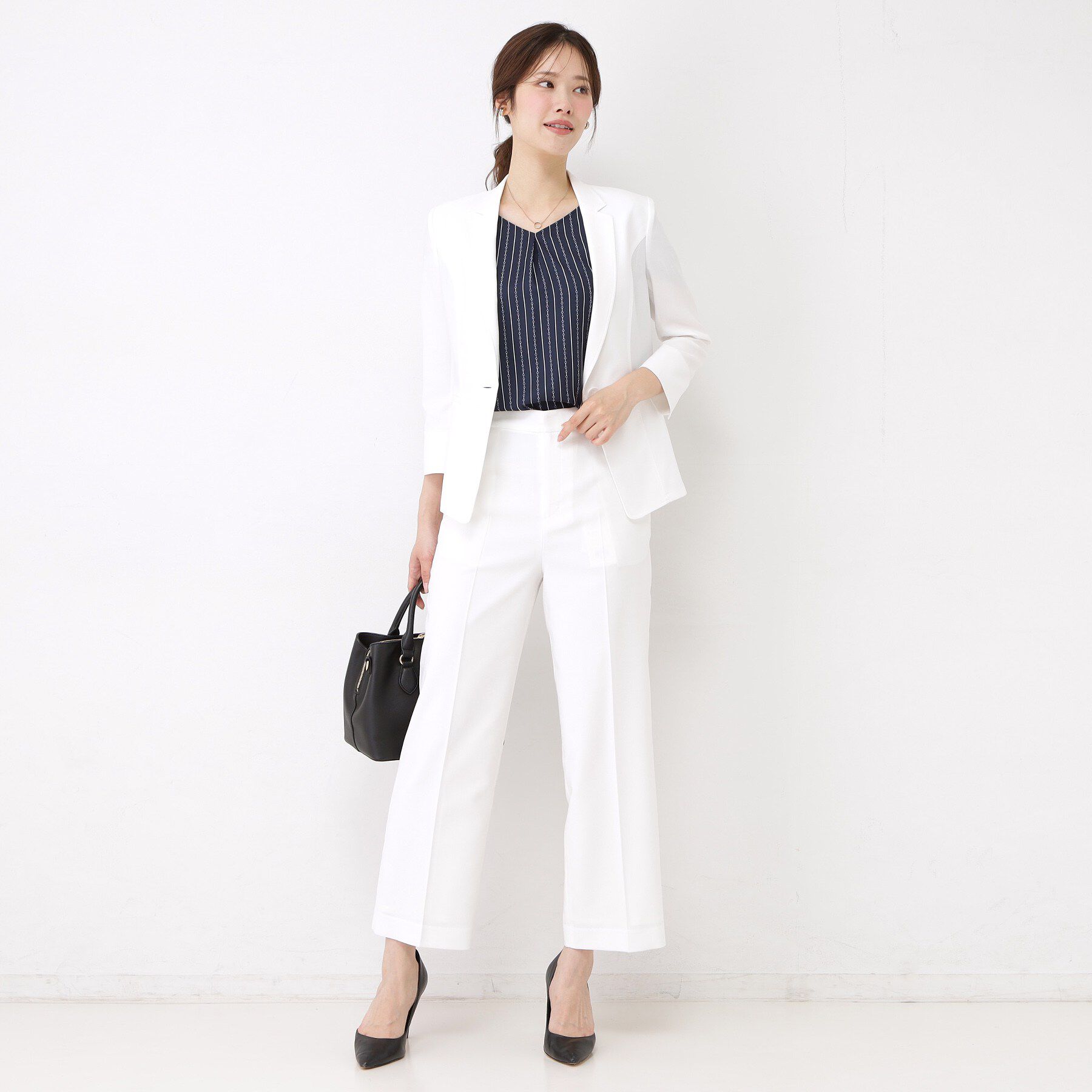 COUP DE CHANCE「【手洗い可／日本製／接触冷感】リネンライクテーラードジャケット」|テーラードジャケット|