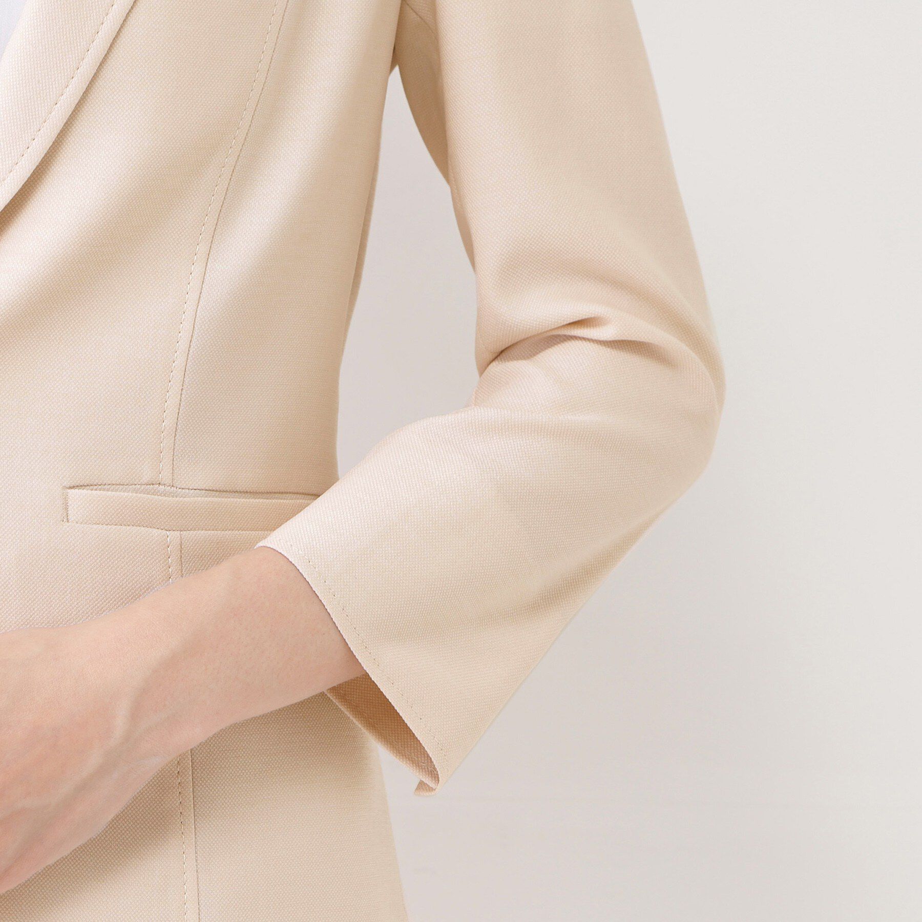 COUP DE CHANCE「【手洗い可／日本製／接触冷感】リネンライクテーラードジャケット」|テーラードジャケット|