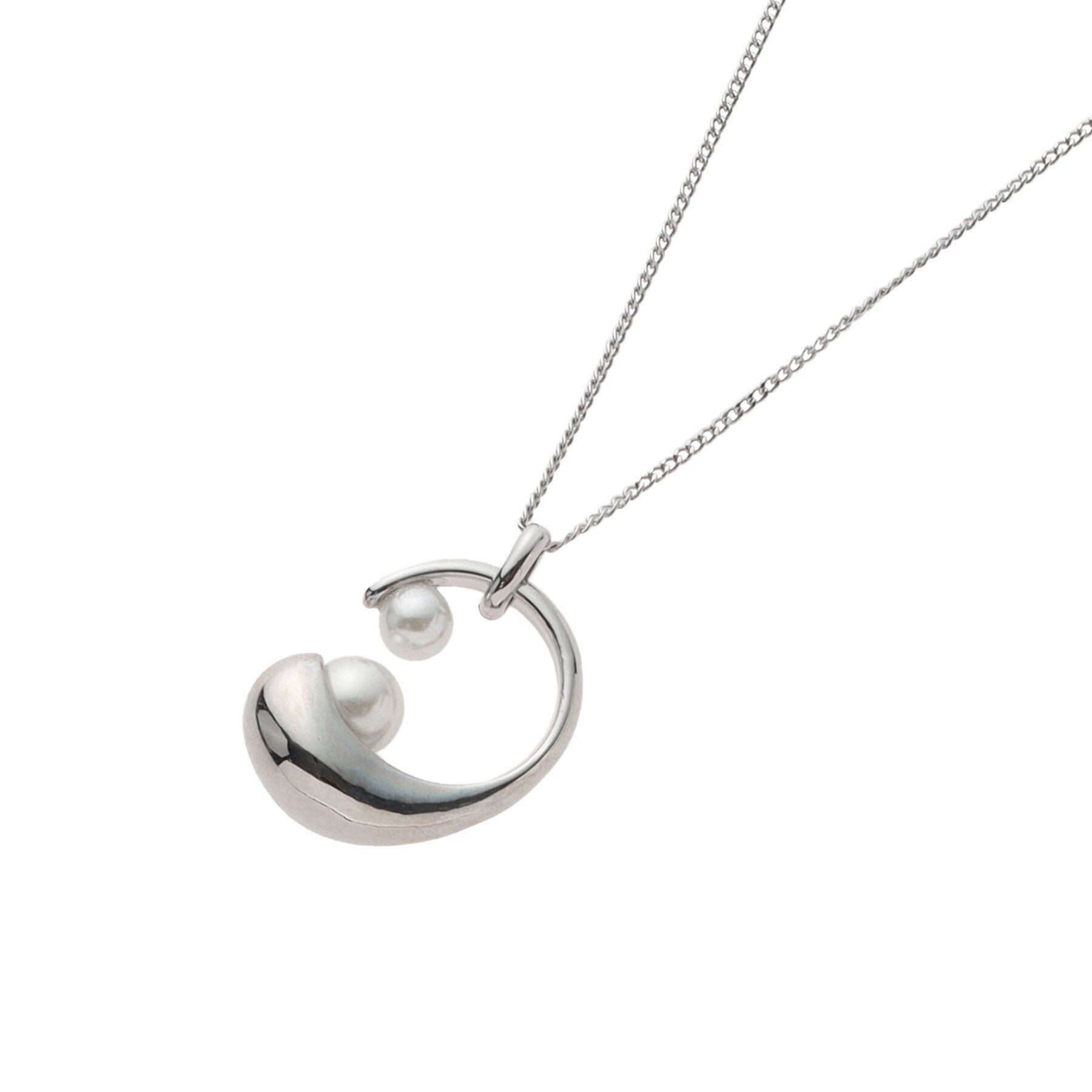 Reflect「パール調リングネックレス」|ネックレス|