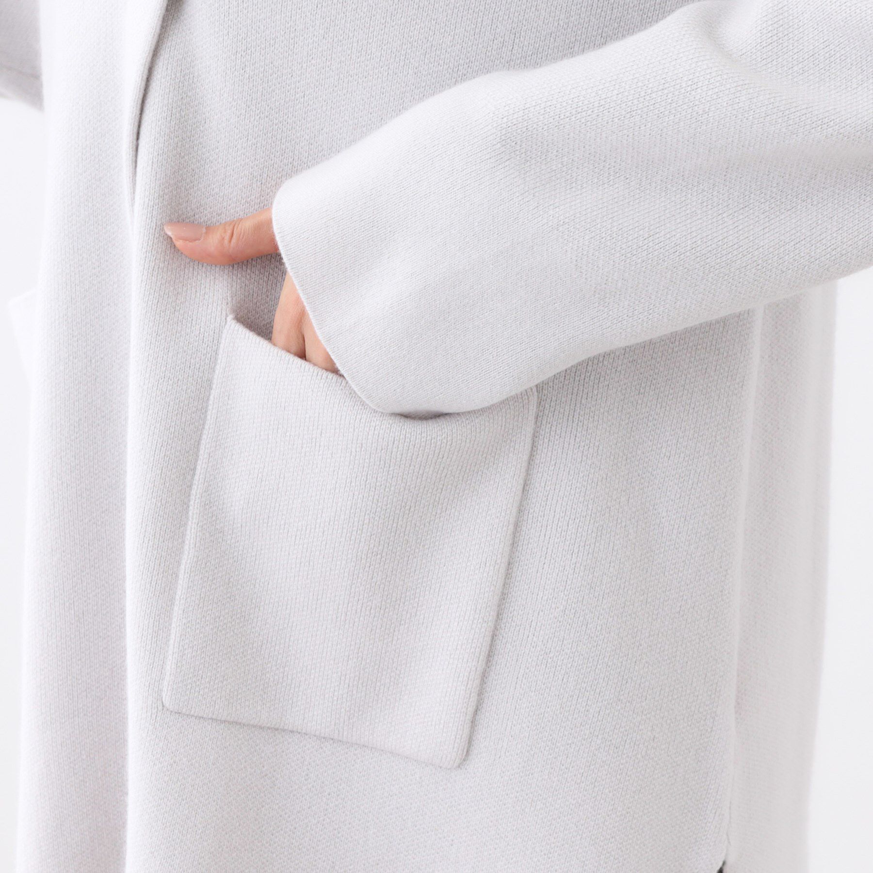 Reflect「【ライトアウター／気軽な羽織に◎】オフボディカーディガン」|カーディガン|