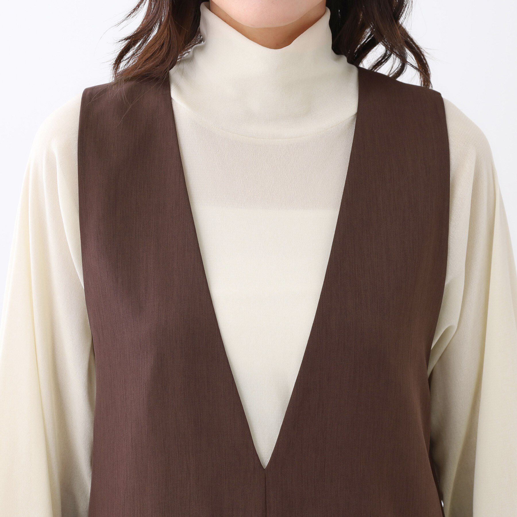 Reflect「【すっきり縦長シルエット】サロペットパンツ」|オールインワン|