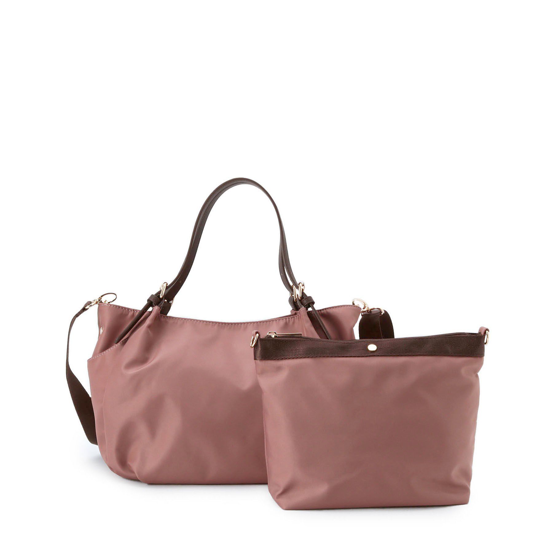 Reflect「【しっかり収納／小旅行に◎／インナーバッグ入り／ショルダー付き】3WAYデザインバッグ」|ショルダー・メッセンジャー|