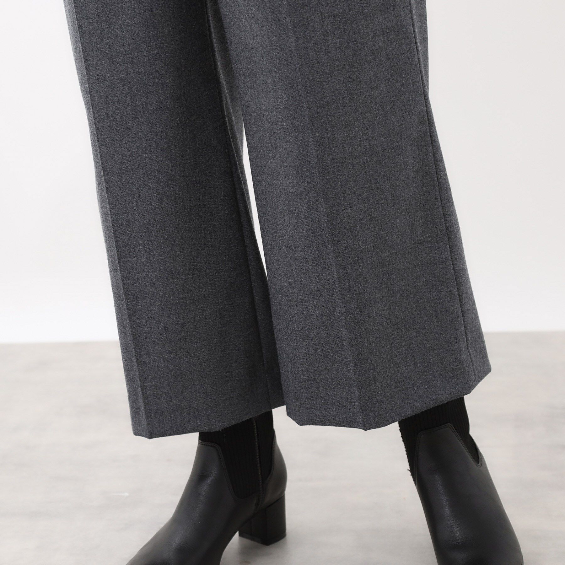 Reflect「【腰周りすっきり◎】ワイドクロップドパンツ」|その他|