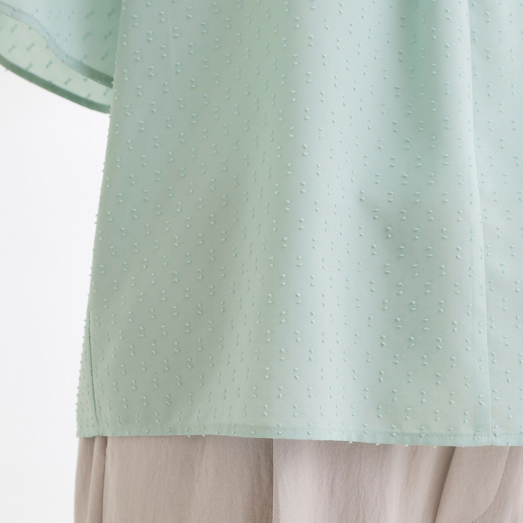 Reflect「ネックギャザーデザインブラウス」|シャツ・ブラウス|