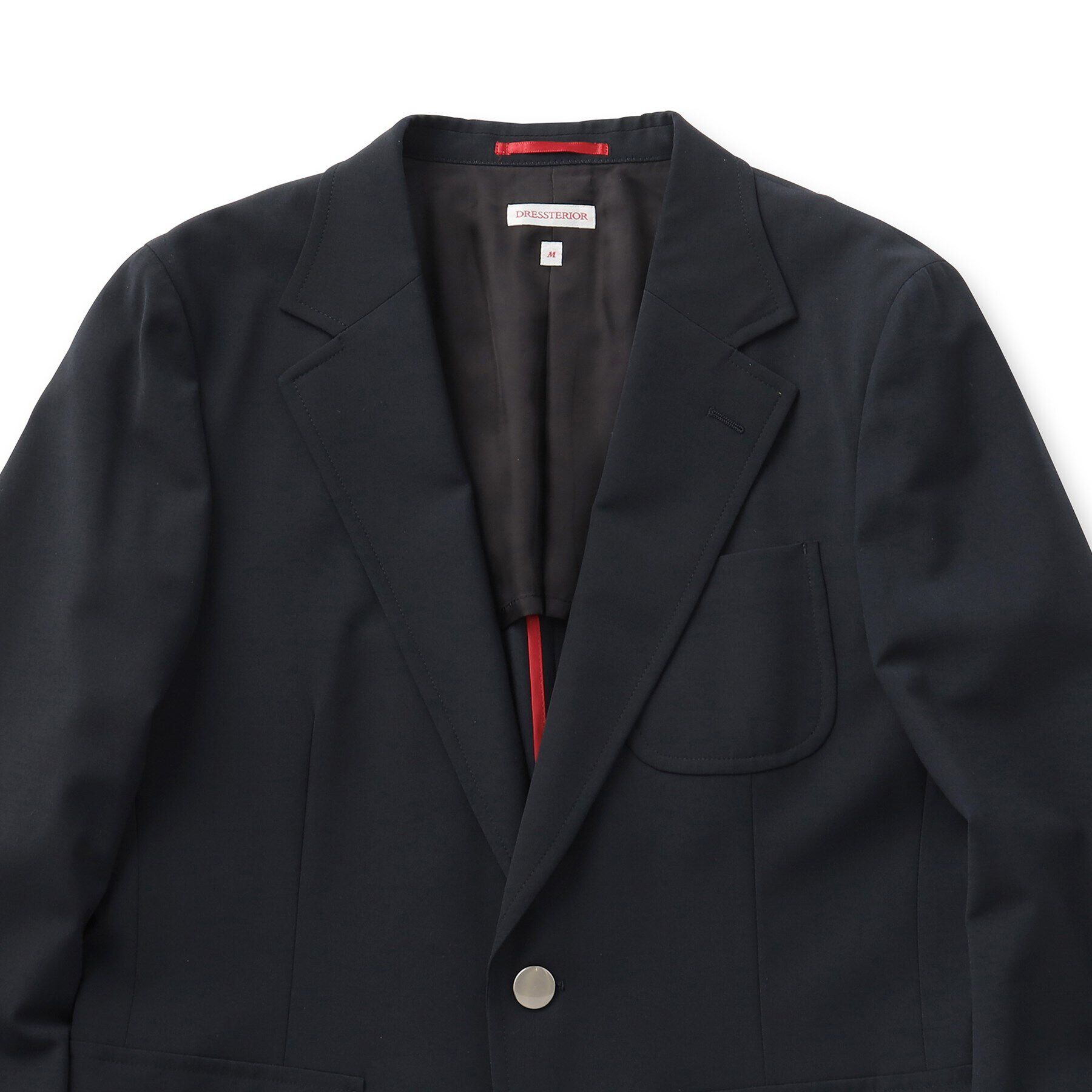DRESSTERIOR「SUPER120&rsquo;S ネイビーブレザー」|テーラードジャケット|