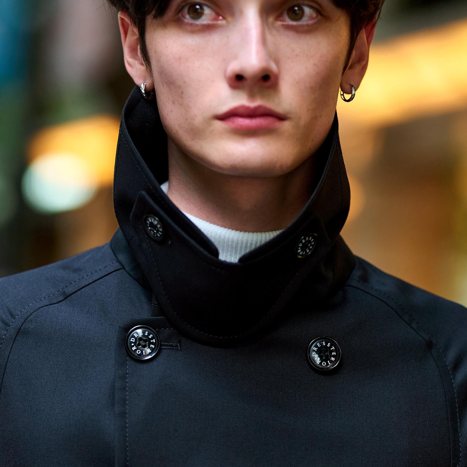 DRESSTERIOR「ウールギャバジン アルスターコート」|トレンチコート|