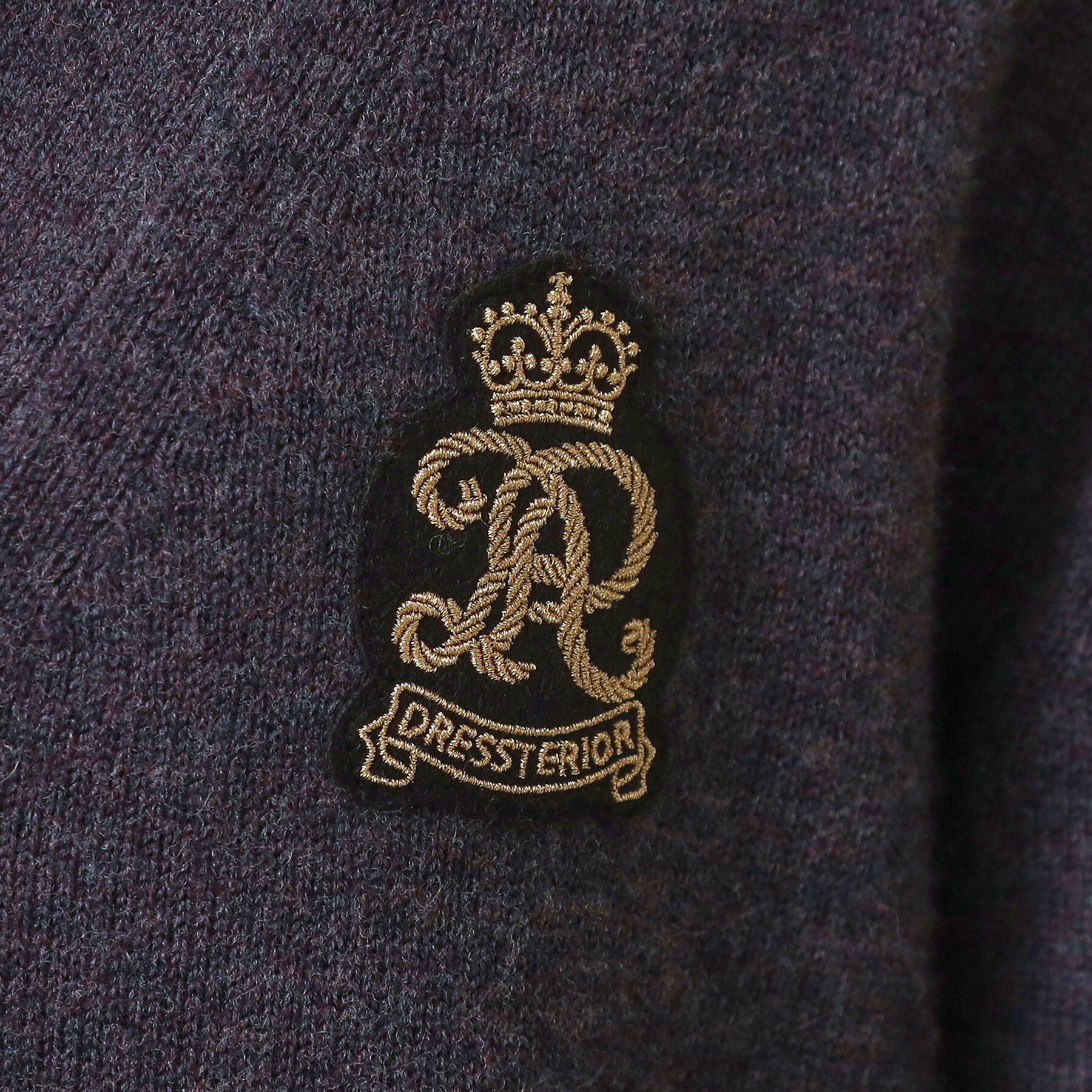 DRESSTERIOR「レタードニットカーディガン」|カーディガン|