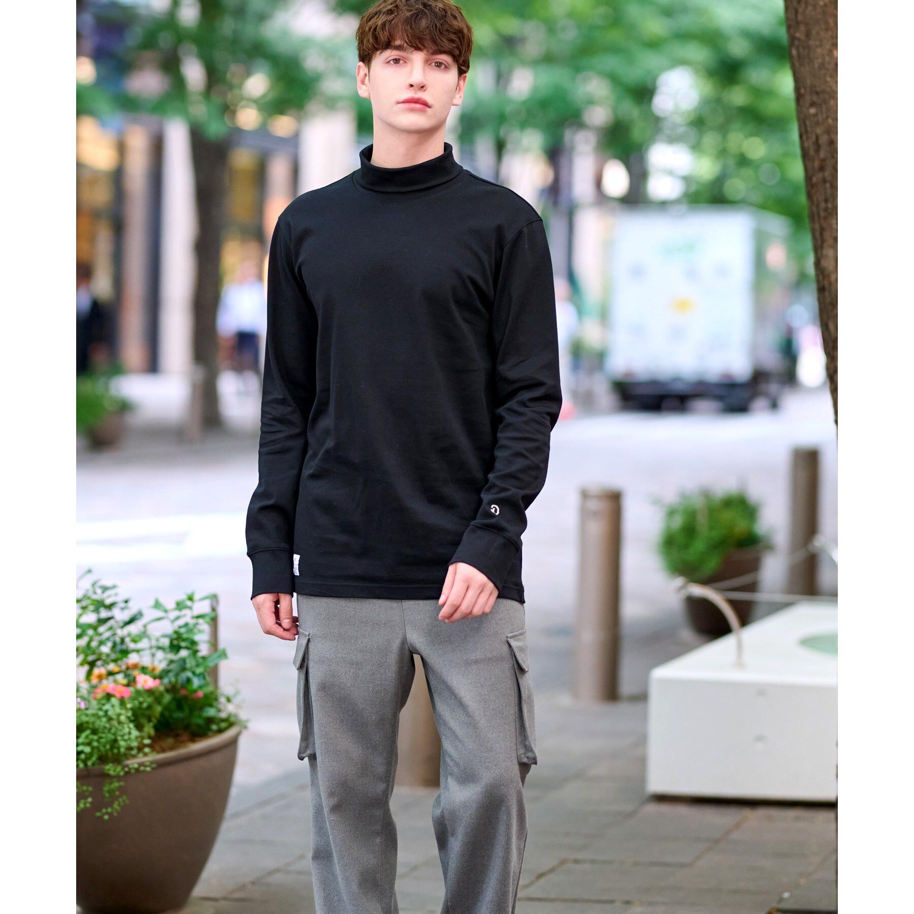 DRESSTERIOR「ハイグレード オフタートルカットソー」|Tシャツ・カットソー|