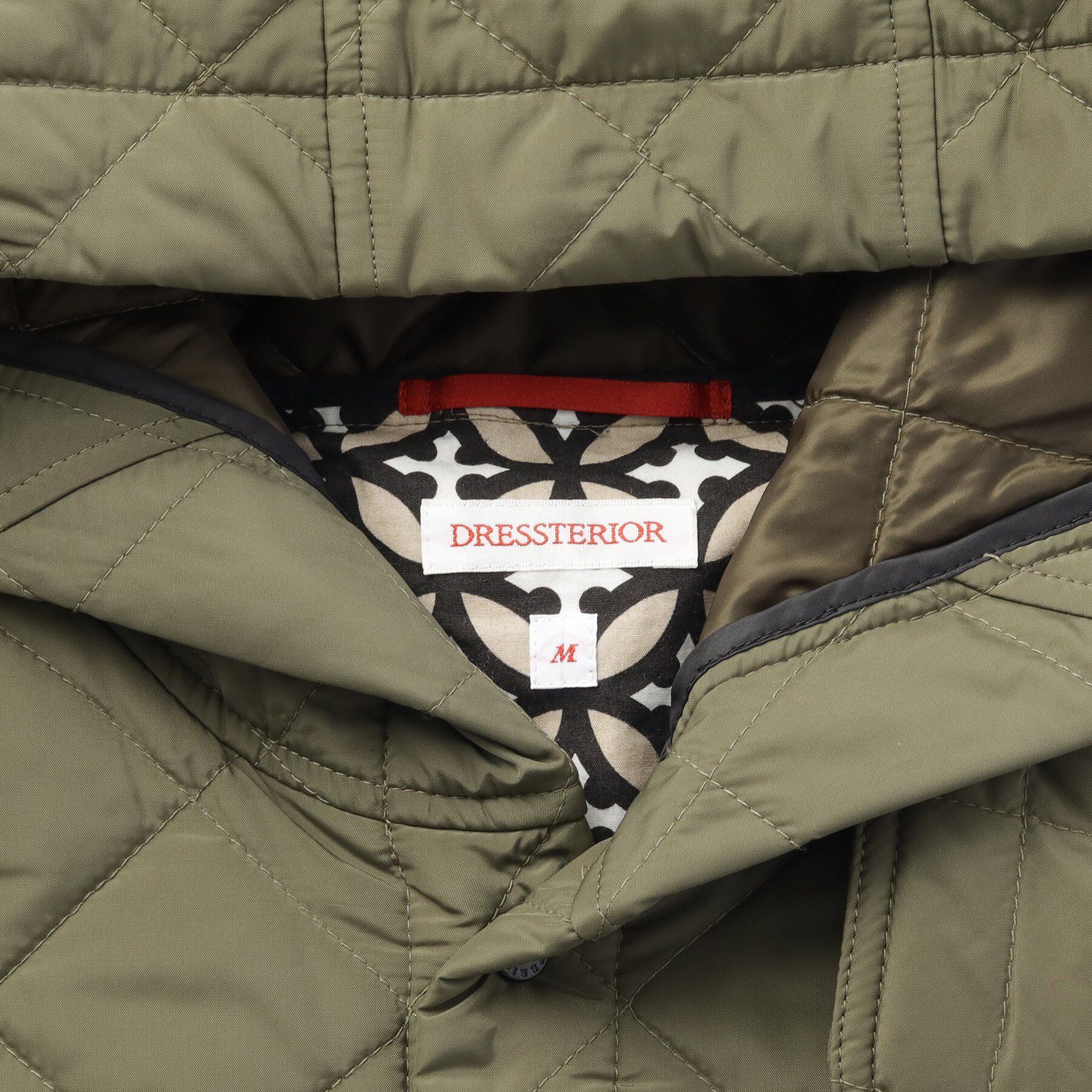 DRESSTERIOR「キルティング フーデット コート」|ダウン|