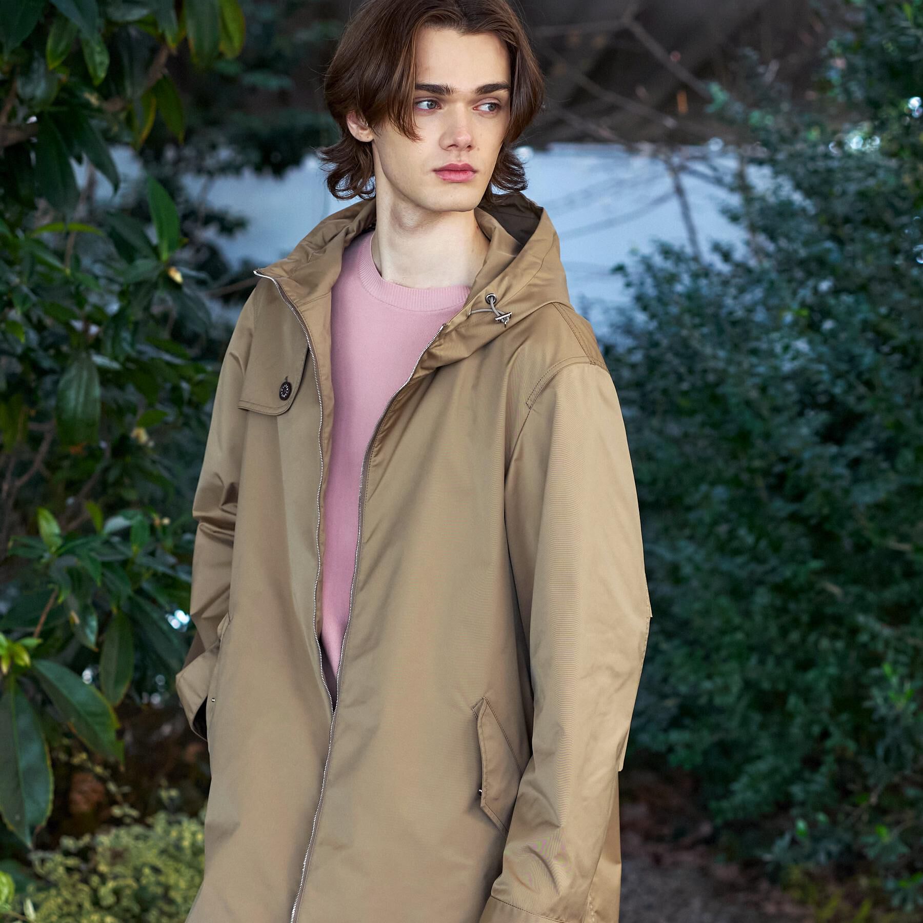 DRESSTERIOR「【撥水素材】レインプルーフ フーデッドコート」|その他|