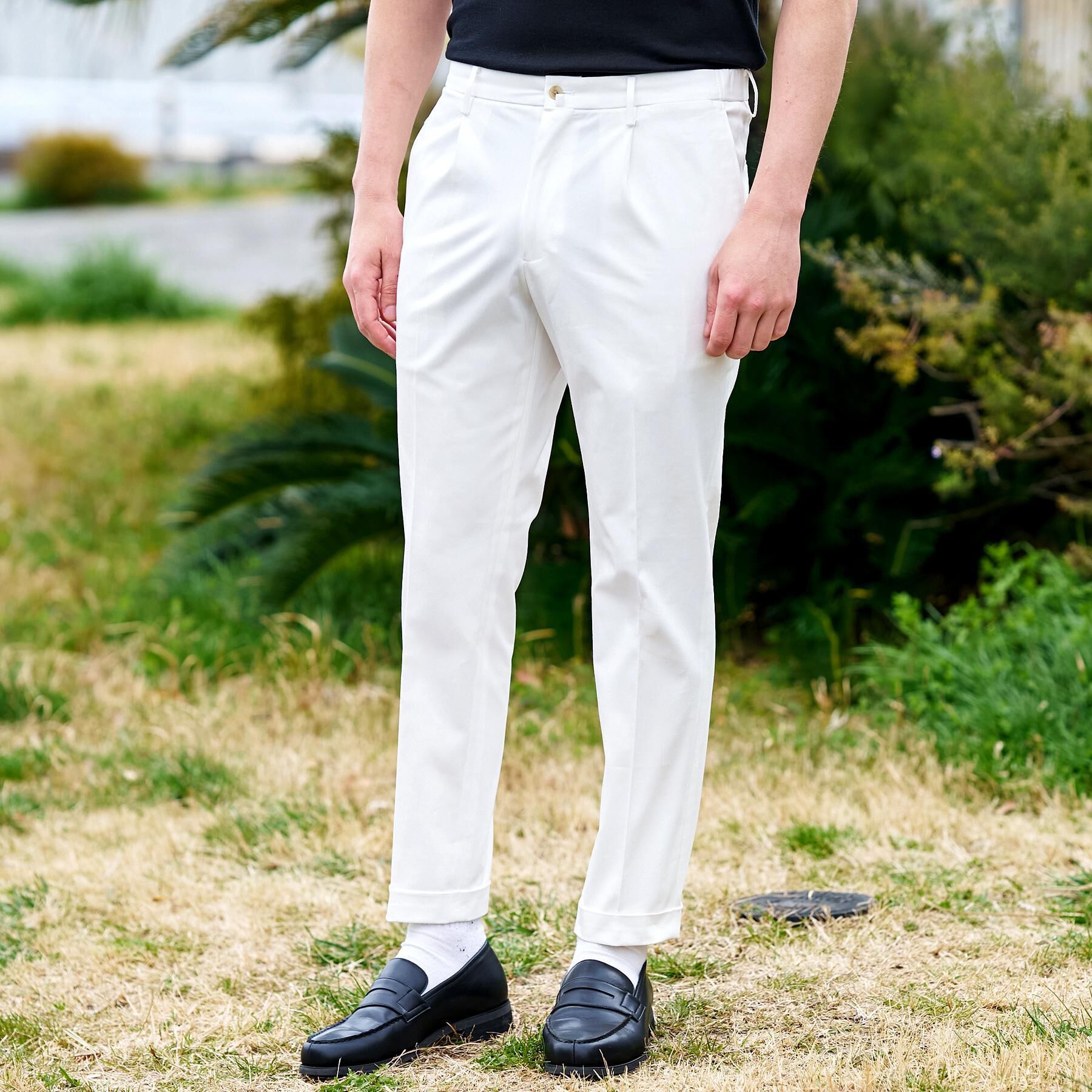 DRESSTERIOR「【干場義雅&times;DRESSTERIOR/ウォッシャブル】コットントラウザーズ」|その他|