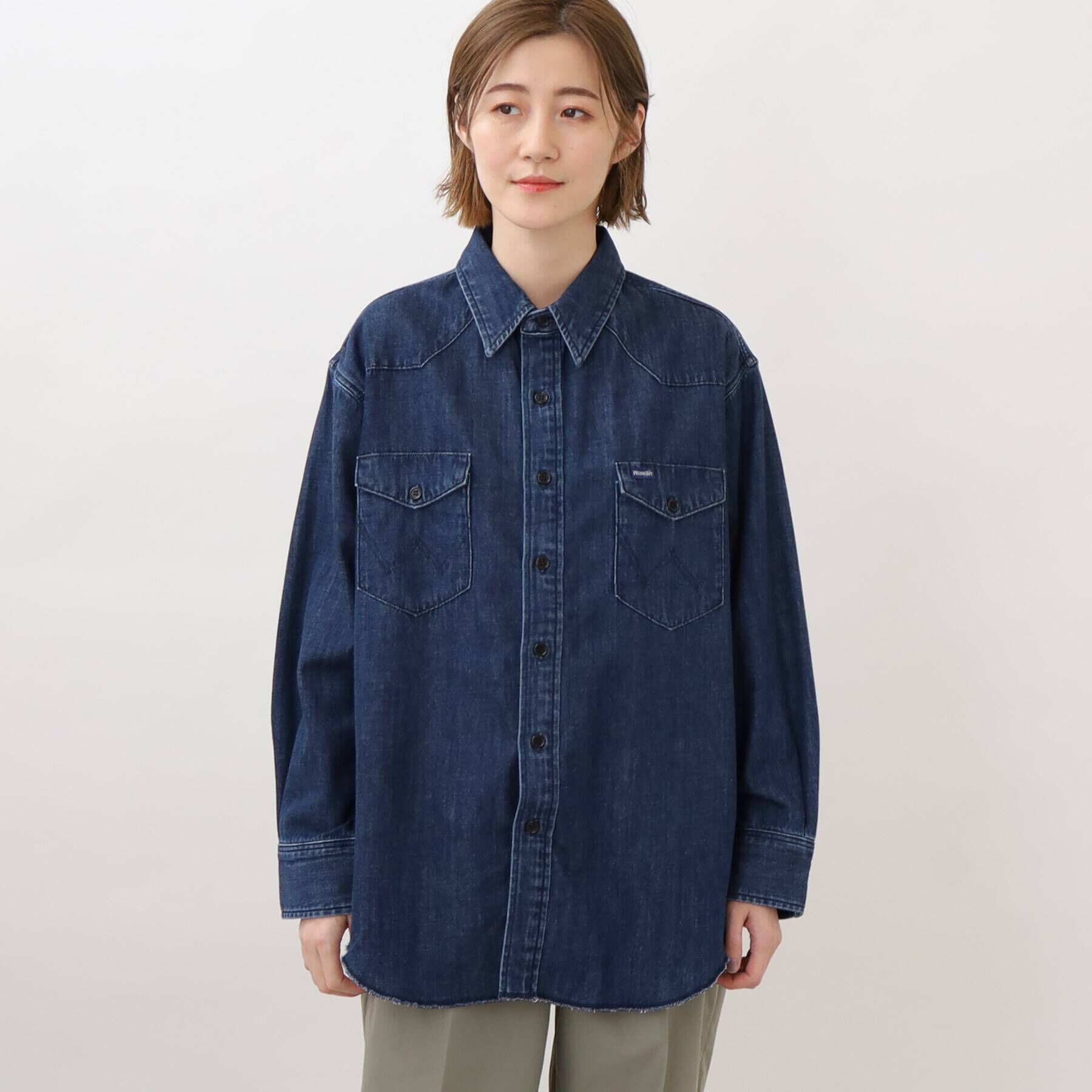 grove「【別注】Wrangler デニムシャツ」|シャツ・ブラウス|