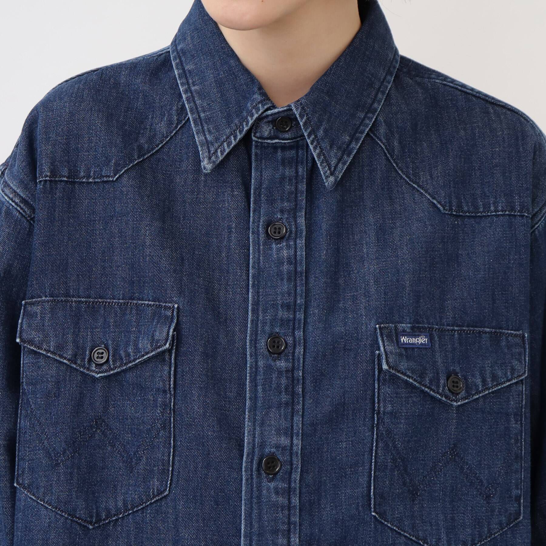 grove「【別注】Wrangler デニムシャツ」|シャツ・ブラウス|