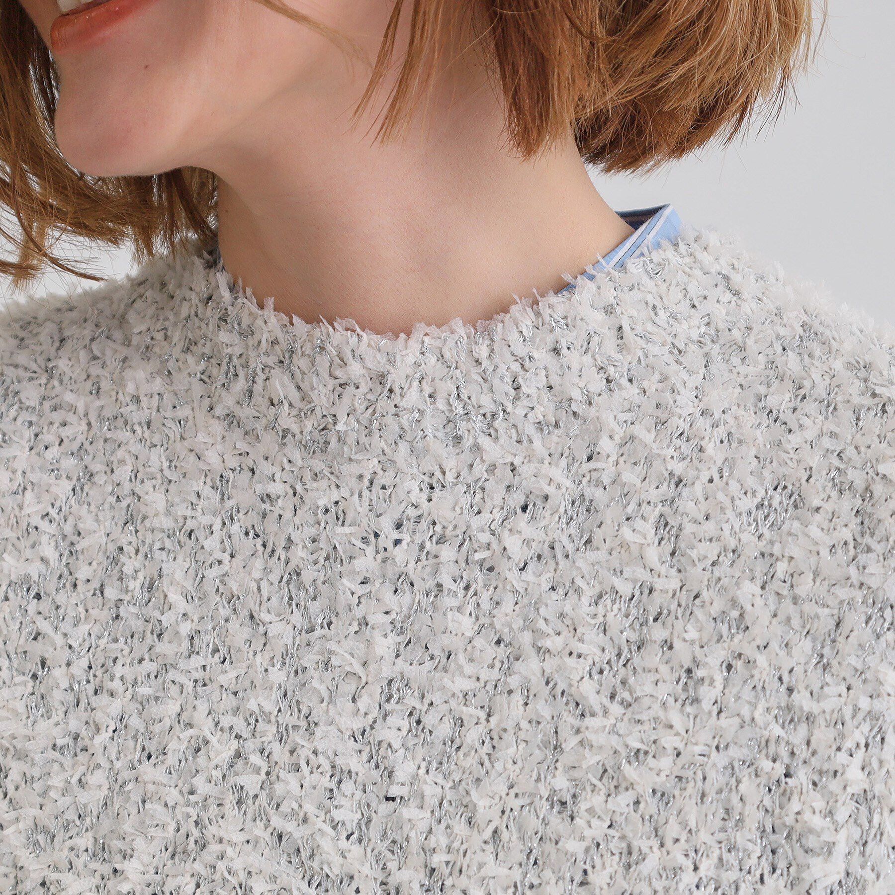 grove「ラメリリーニットベスト」|ベスト・ジレ|