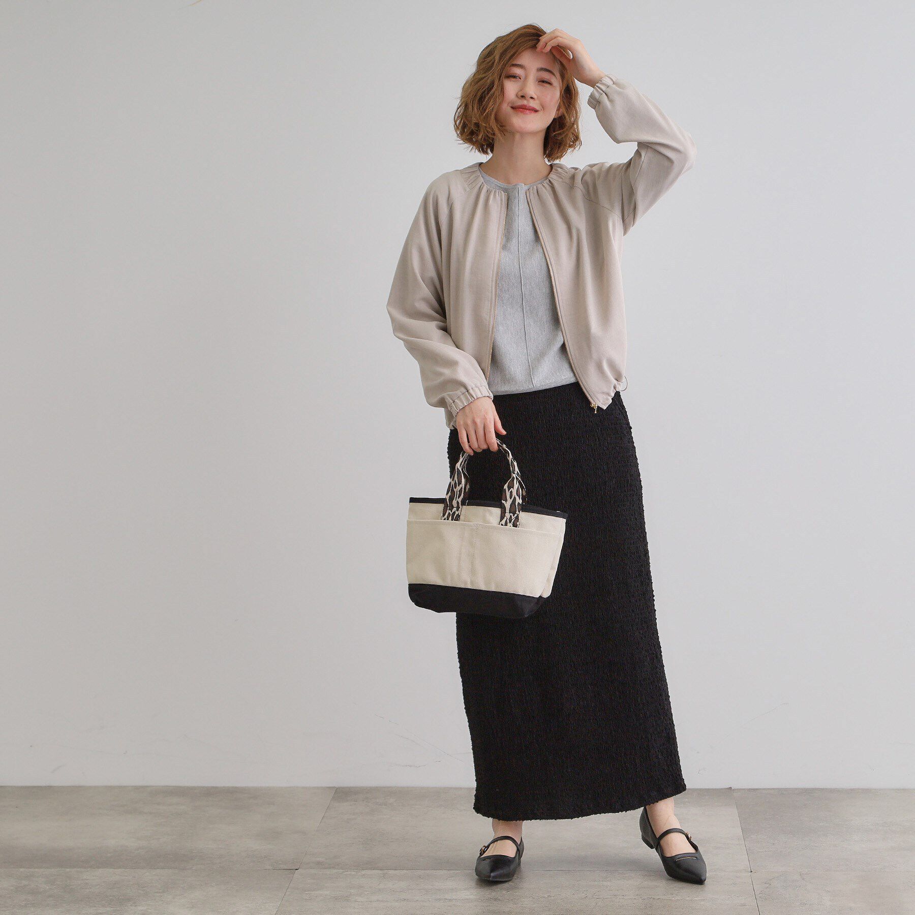 grove「ハンドルアソートキャンバス2WAYトート」|トートバッグ|